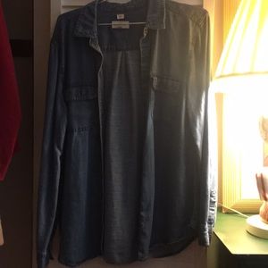 Softened Jean Shirt